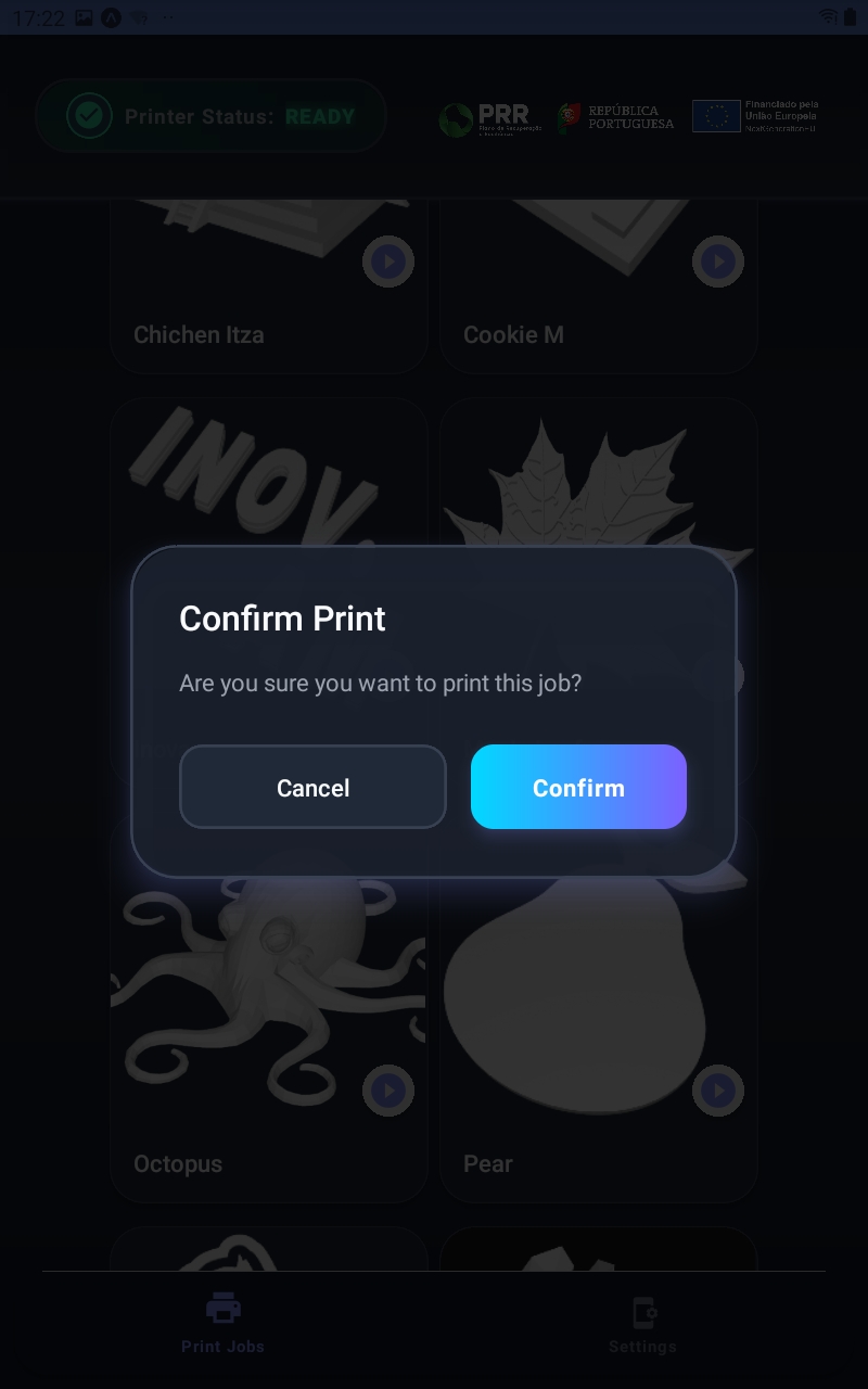Samsung app interface